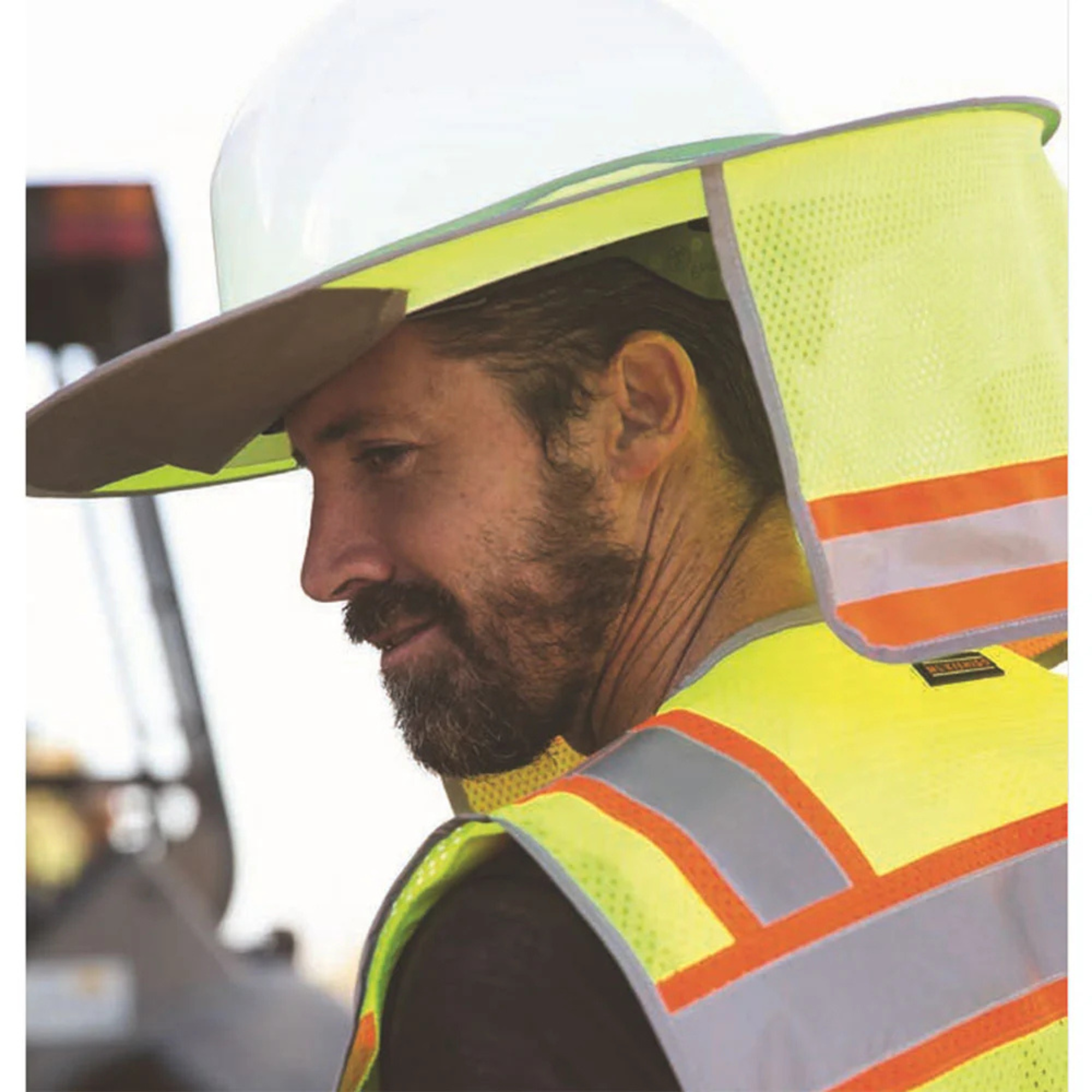 ML Kishigo 2873 Full Brim Sun Shield Lime from Columbia Safety